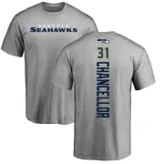 Kam Chancellor Seattle Seahawks Backer T-Shirt - Ash