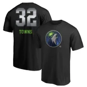 Karl-Anthony Towns Minnesota Timberwolves Black Midnight Mascot T-Shirt