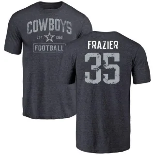 Kavon Frazier Dallas Cowboys Name & Number Tri-Blend T-Shirt - Navy