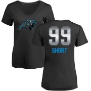 Kawann Short Women's Carolina Panthers Midnight Mascot T-Shirt - Black