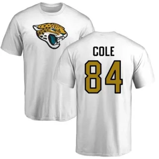 Keelan Cole Jacksonville Jaguars Name & Number Logo T-Shirt - White