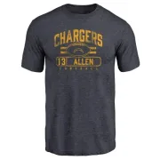 Keenan Allen Los Angeles Chargers Flanker Tri-Blend T-Shirt - Navy