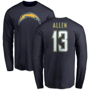 Keenan Allen Los Angeles Chargers Name & Number T-Shirt - Navy -