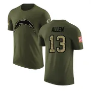 Keenan Allen Los Angeles Chargers Olive Salute to Service Legend T-Shirt