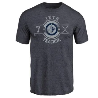 Keith Tkachuk Winnipeg Jets Insignia Tri-Blend T-Shirt - Navy