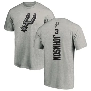 Keldon Johnson San Antonio Spurs Ash Backer T-Shirt