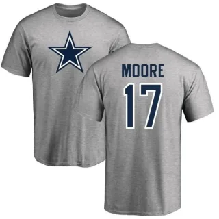 Kellen Moore Dallas Cowboys Name & Number Logo T-shirt - Gray