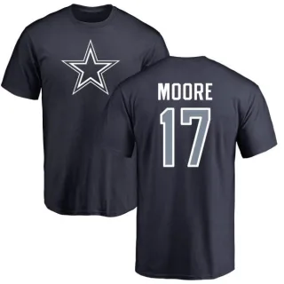 Kellen Moore Dallas Cowboys Name & Number Logo T-Shirt - Navy