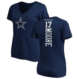 Kellen Moore Women's Dallas Cowboys Backer T-Shirt - Navy