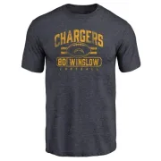 Kellen Winslow Los Angeles Chargers Flanker Tri-Blend T-Shirt - Navy