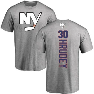 Kelly Hrudey New York Islanders Backer T-Shirt - Ash