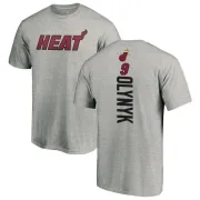 Kelly Olynyk Miami Heat Ash Backer T-Shirt