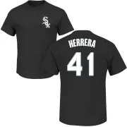 Kelvin Herrera Chicago White Sox Name & Number T-Shirt - Black