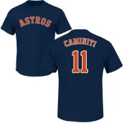 Ken Caminiti Houston Astros Name & Number T-Shirt - Navy