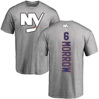 Ken Morrow New York Islanders Backer T-Shirt - Ash