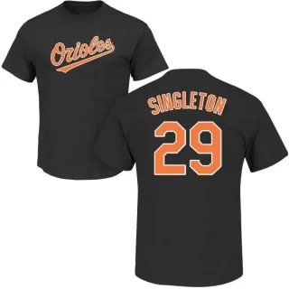 Ken Singleton Baltimore Orioles Name & Number T-Shirt - Black