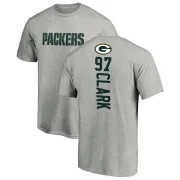 Kenny Clark Green Bay Packers Backer T-Shirt - Ash