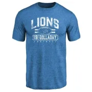 Kenny Golladay Detroit Lions Flanker Tri-Blend T-Shirt - Blue