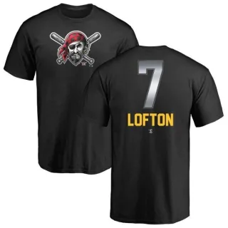 Kenny Lofton Pittsburgh Pirates Midnight Mascot T-Shirt - Black