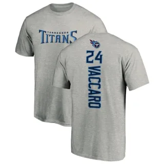 Kenny Vaccaro Tennessee Titans Backer T-Shirt - Ash