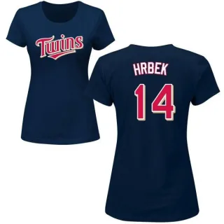 Kent Hrbek Women's Minnesota Twins Name & Number T-Shirt - Navy