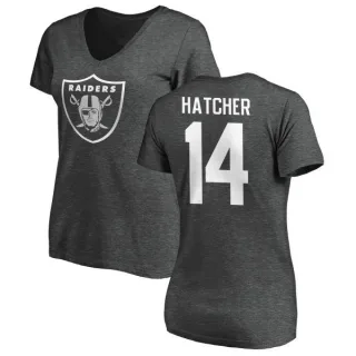 Keon Hatcher Women's Oakland Raiders One Color T-Shirt - Ash