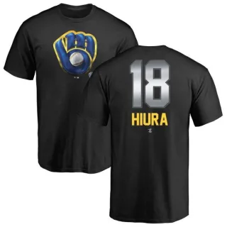 Keston Hiura Milwaukee Brewers Midnight Mascot T-Shirt - Black