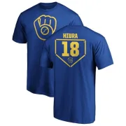 Keston Hiura Milwaukee Brewers RBI T-Shirt - Royal