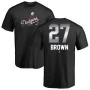 Kevin Brown Los Angeles Dodgers Midnight Mascot T-Shirt - Black