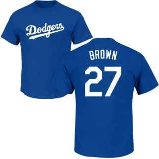 Kevin Brown Los Angeles Dodgers Name & Number T-Shirt - Royal