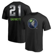 Kevin Garnett Minnesota Timberwolves Black Midnight Mascot T-Shirt