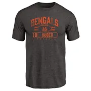 Kevin Huber Cincinnati Bengals Flanker Tri-Blend T-Shirt - Black