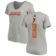 Kevin Johnson Women's Phoenix Suns Ash Backer T-Shirt