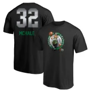 Kevin Mchale Boston Celtics Black Midnight Mascot T-Shirt