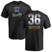 Kevin Seitzer Kansas City Royals Midnight Mascot T-Shirt - Black