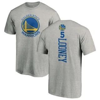 Kevon Looney Golden State Warriors Ash Backer T-Shirt