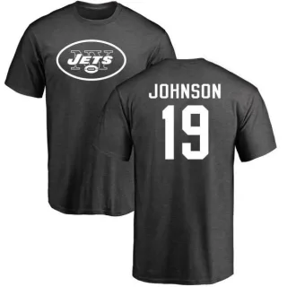 Keyshawn Johnson New York Jets One Color T-Shirt - Ash