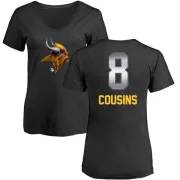 Kirk Cousins Women's Minnesota Vikings Midnight Mascot T-Shirt - Black