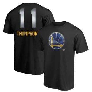 Klay Thompson Golden State Warriors Black Midnight Mascot T-Shirt