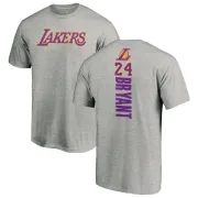 Kobe Bryant Los Angeles Lakers Ash Backer T-Shirt