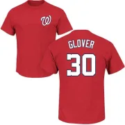 Koda Glover Washington Nationals Name & Number T-Shirt - Red