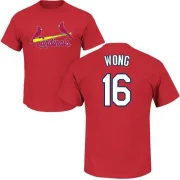 Kolten Wong St. Louis Cardinals Name & Number T-Shirt - Red