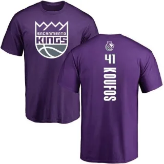 Kosta Koufos Sacramento Kings Purple Backer T-Shirt