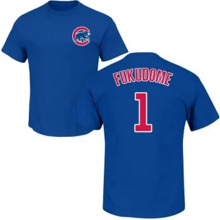 Kosuke Fukudome Chicago Cubs Name & Number T-Shirt - Royal