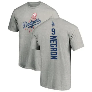 Kristopher Negron Los Angeles Dodgers Backer T-Shirt - Ash