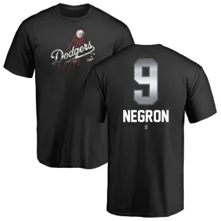 Kristopher Negron Los Angeles Dodgers Midnight Mascot T-Shirt - Black