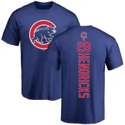 Kyle Hendricks Chicago Cubs Backer T-Shirt - Royal