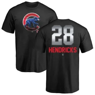 Kyle Hendricks Chicago Cubs Midnight Mascot T-Shirt - Black