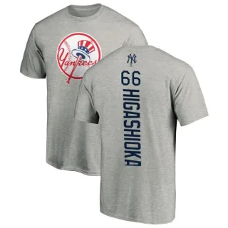 Kyle Higashioka New York Yankees Backer T-Shirt - Ash