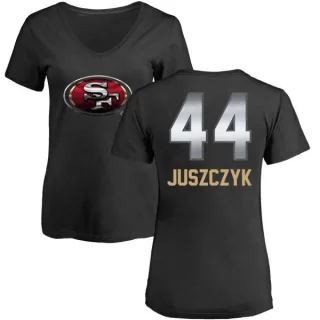 Kyle Juszczyk Women's San Francisco 49ers Midnight Mascot T-Shirt - Black